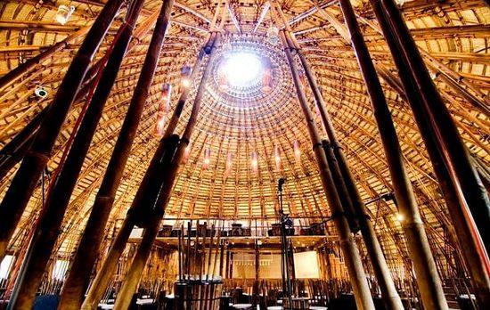 Сооружения из бамбука – идеал экологов