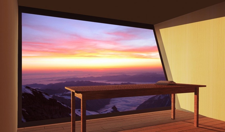 Швейцарские Альпы: мобильное экологичное жилище на солнечных батареях