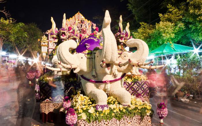 Фестиваль цветов Таиланда в Чиангмай – цветочный рай