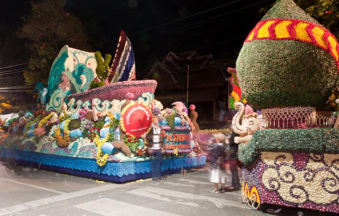 Festivalul de flori în Chiang Mai din Thailanda - paradisul florilor