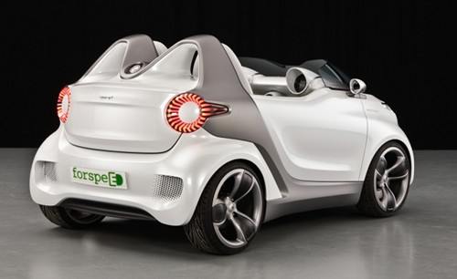 Smart ForspeED: электрический кабриолет для двоих