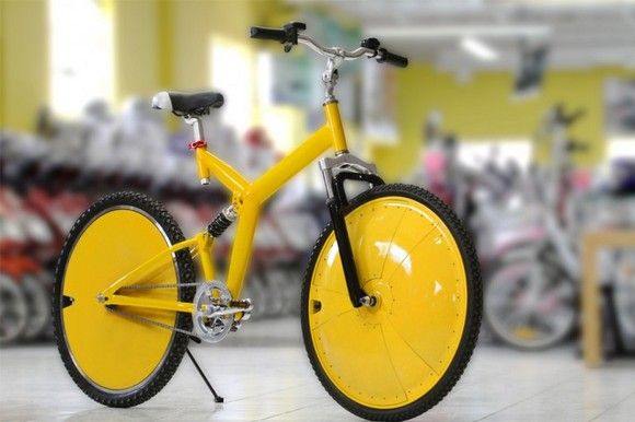 Shadow Ebike - первый в мире электрический велосипед с беспроводным питанием