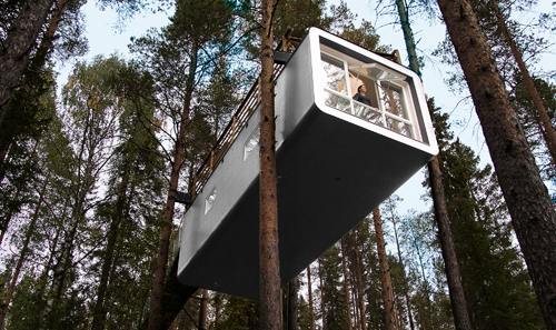 Tree Hotel: Hotel pe copaci în Suedia