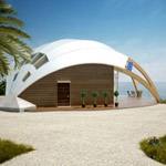 Дом-купол «Жемчужина» – пассивный солнечный дизайн в стиле хай-тек