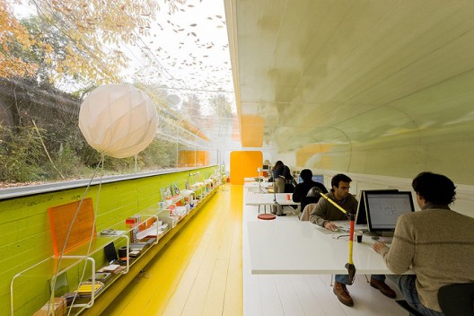 5-ка зеленых дизайн проектов для офисов