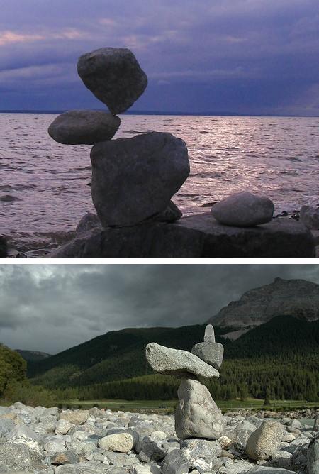 Balansarea pietrelor sau arta echilibrului