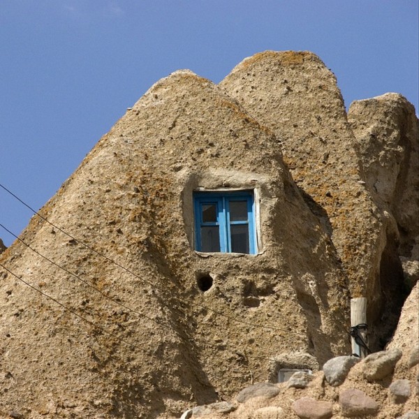 Пещерный город Кандован в Иране (Фото)
