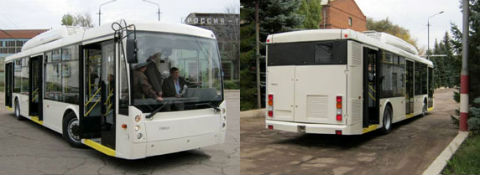 În Rusia au fost expuse primele autobuze electrice
