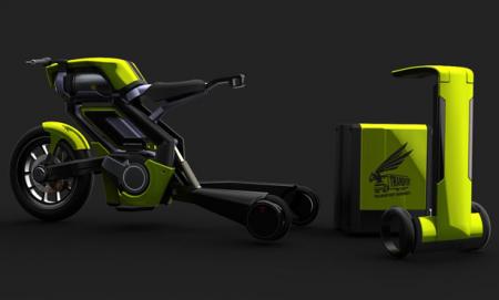 Transport Hornet – eco-motocicleta pneumatică 