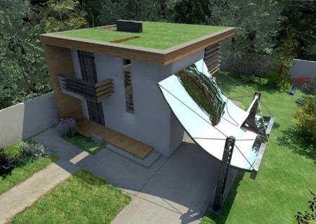 Eco-casa viitorului este proiectată în Ucraina