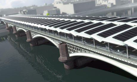 Солнечный мост через реку Темзу в Лондоне станет самым длинным в мире