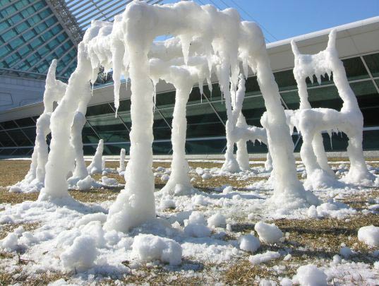 Ледяные скульптуры: от искусства к спасению природы (Фото + Видео)
