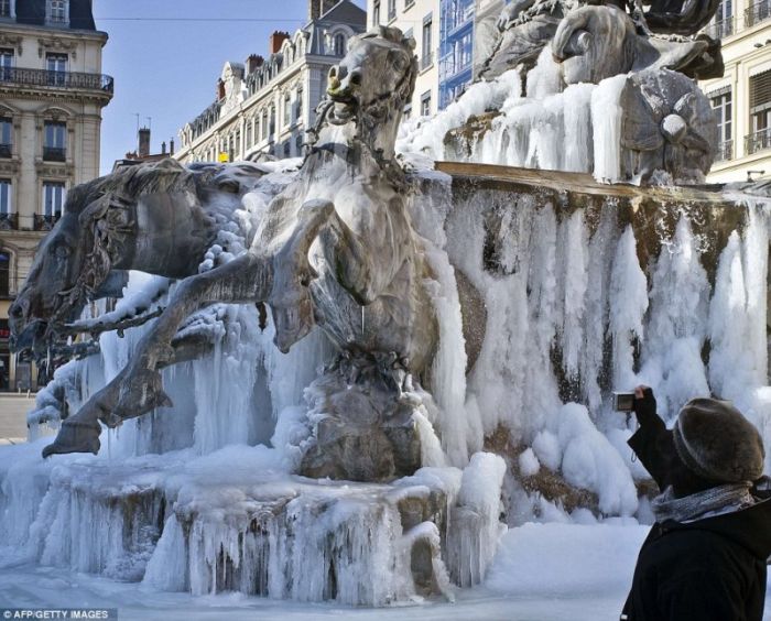 Iarna în Europa (Foto)