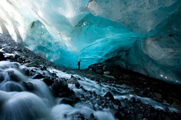 Caverne de gheaţă (Foto)