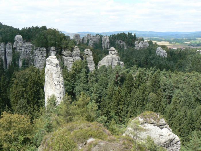 Geoparcul Paradisul Ceh - Orăşele rupestre din Cehia