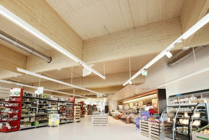 «Зелёный» супермаркет от LOVE architecture. Грац, Австрия