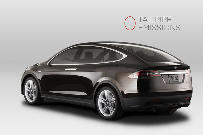Электрический внедорожник Tesla Model X