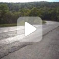 Гравитационная аномалия на дороге в Крыму (Видео)