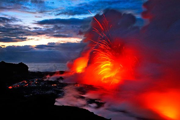 Извержение вулкана на Гавайях (Фото)