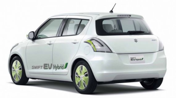 Suzuki Swift EV Hybrid будет представлен на токийском автошоу 2013 года (+Видео)