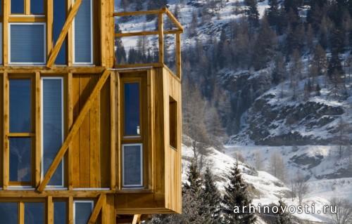 Солнечный дом от studio Albori. Валле-д’Аоста, Италия