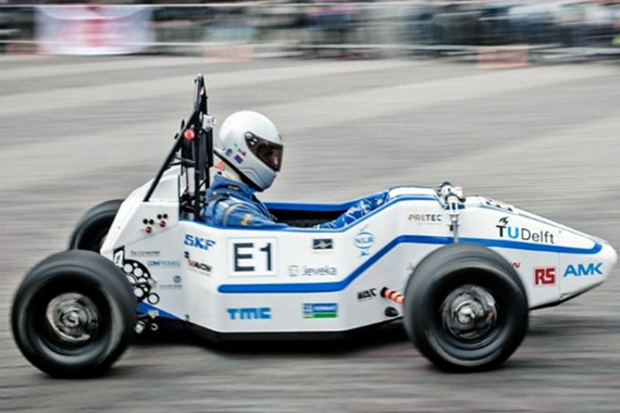 «Самодельный» электромобиль DUT12 побил рекорд ускорения до 100 км/ч