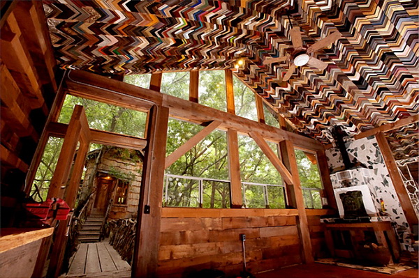 Дэн Филлипс и его креативные дома из вторичного материала (Фото + Видео)