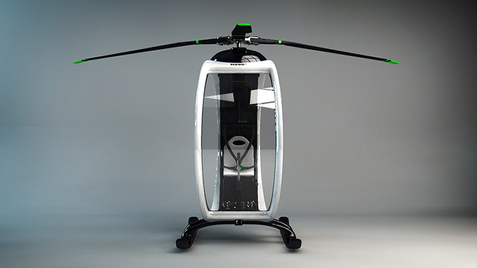 Одноместный городской вертолет Zero