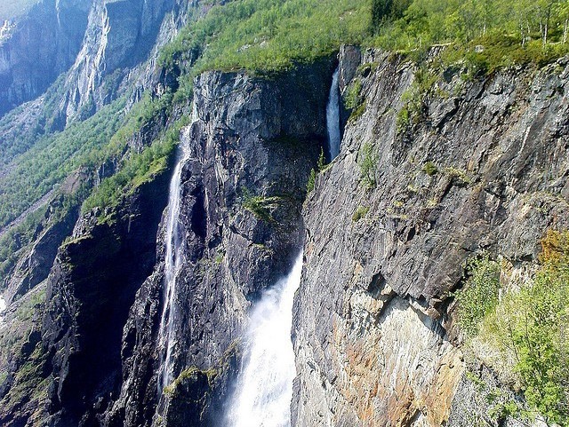 Водопад Вёрингсфоссен, Норвегия