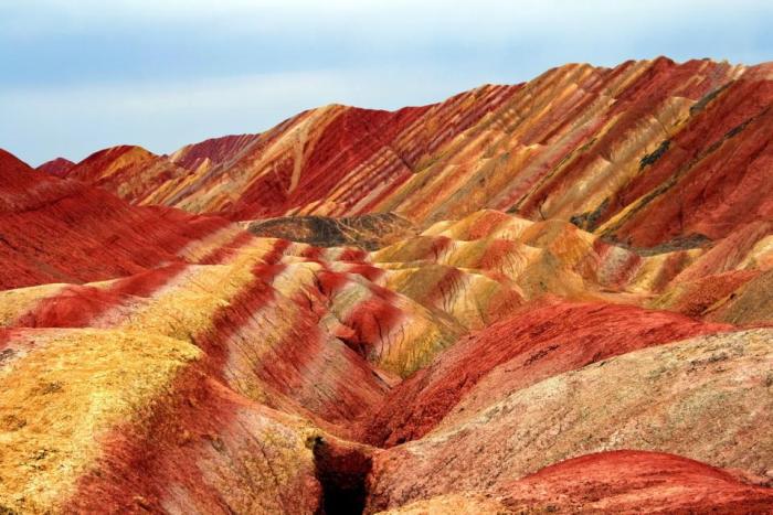 Rocile colorate Zhangye