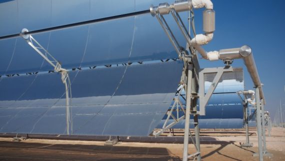 Запущена самая большая в мире солнечная электростанция Shams1! (+Видео)