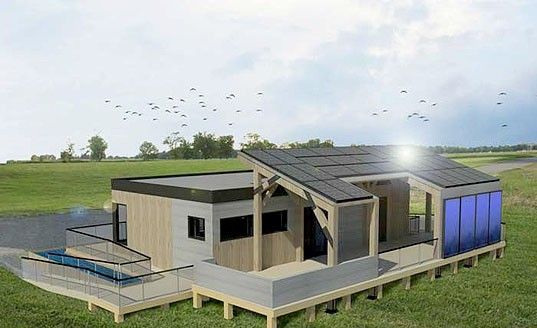 ECHO – модульный дом с солнечными батареями из Онтарио