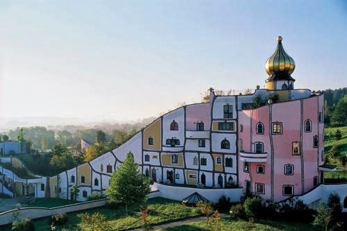 Необычные дома Австрийского архитектора (Фото)