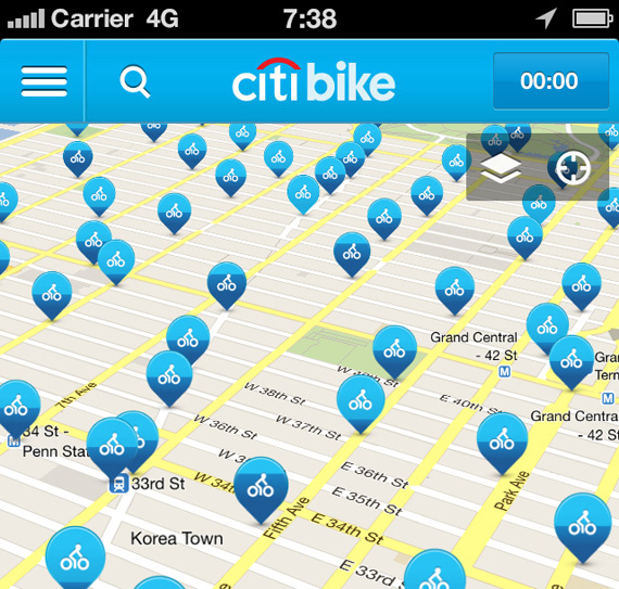 Citi Bike - велосипедная программа в Нью-Йорке