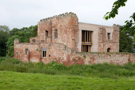 Современный отель в английском замке 12 века