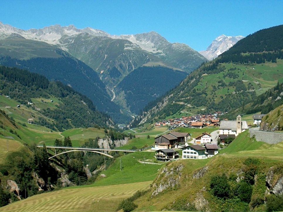 Швейцарское село