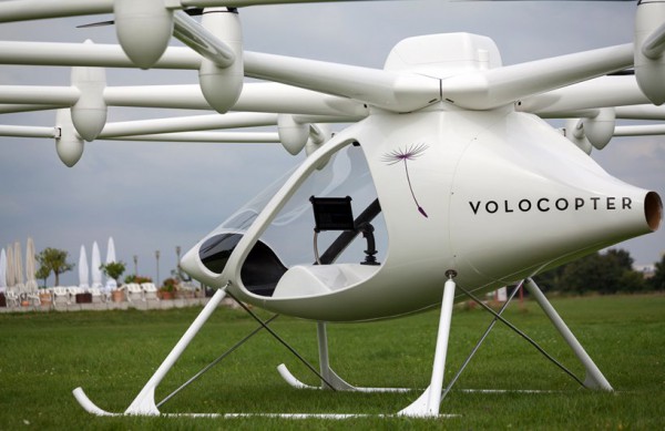 Двухместный электрический вертолет от e-volo