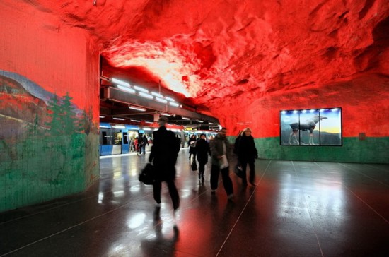 метро в Стокгольме