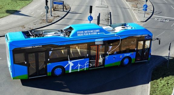 Гибридные автобусы Volvo берегут природу и экономят энергию