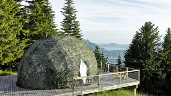 Эко-отель в Альпах