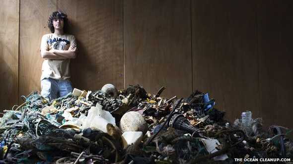 Боян Слат - юный борец с морским мусором