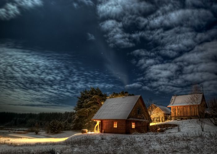 Атмосферные фотографии самого волшебного времени года зима