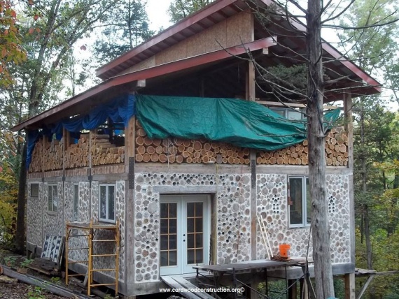 дом из дров