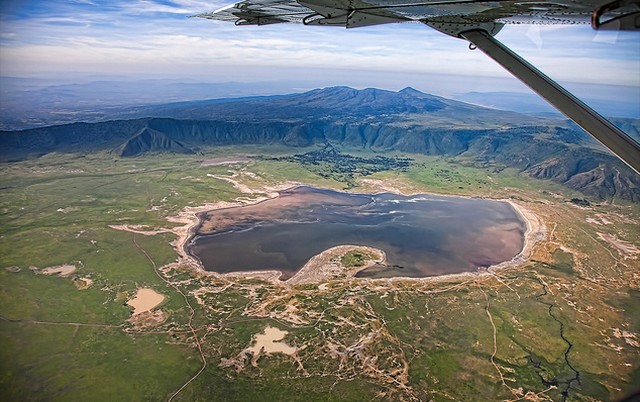 Самый большой не заполненный водой кратер в мире