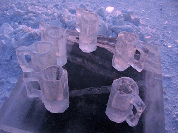 Ледяная эко-гостиница в Швеции