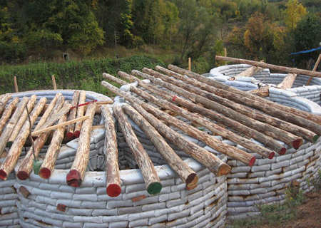 Молодая семья построила под Харьковом землебитный дом. Технологию строительства EarthBag теперь применяют и в Украине