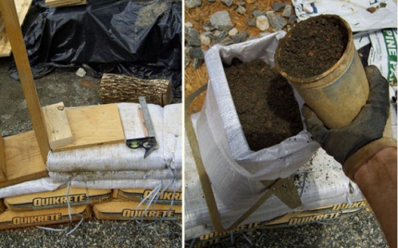 Earthbag, учимся строить дом из мешков с землей за 15 шагов