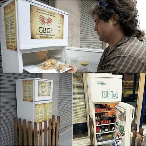 Общественный холодильник может уменьшить пищевые отходы