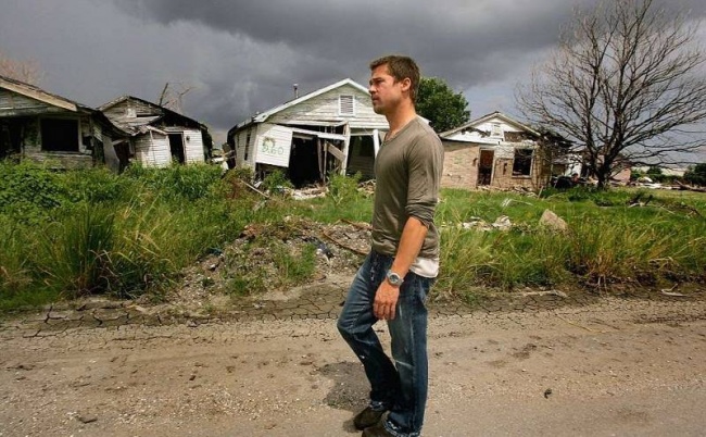 Брэд Питт построил дома пострадавшим от урагана Катрина в Новом Орлеане