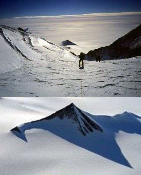 Пирамиды древних цивилизаций обнаружены в Антарктиде